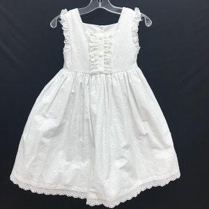 Girls size 5 Eyelet Dress